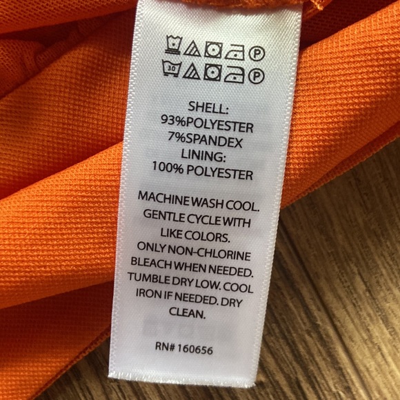 Sincerely Jules Orange Blouse - Picture 3 of 3